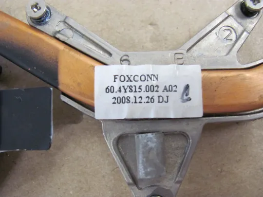 805-33 система охолодження 60.4Y815.002 501495-001  для HP EliteBook  2730P оригінал З аукціону