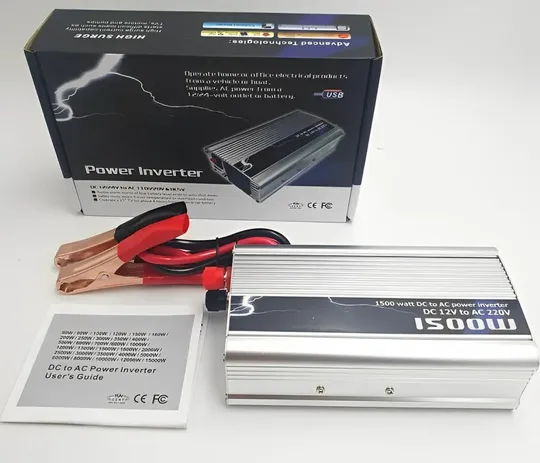 Инвертор авто преобразователь напряжения 12-220в 1500вт и USB выходом 12V в 220V 1500W Power Invert Продаж