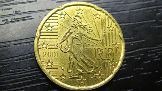 20 євроцентів 2001 Франція Ціна