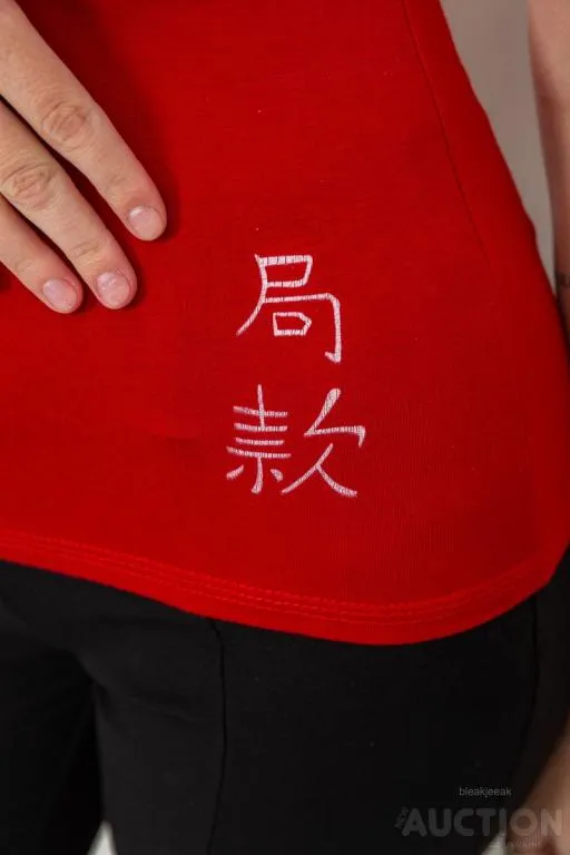 Футболка женская, цвет красный, 186R528 Де купити