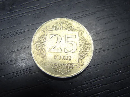 25 курушів 2020 Туреччина Ціна