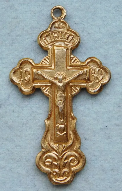 фото, Хрест - алюміній - Спаси и сохрани  легкий