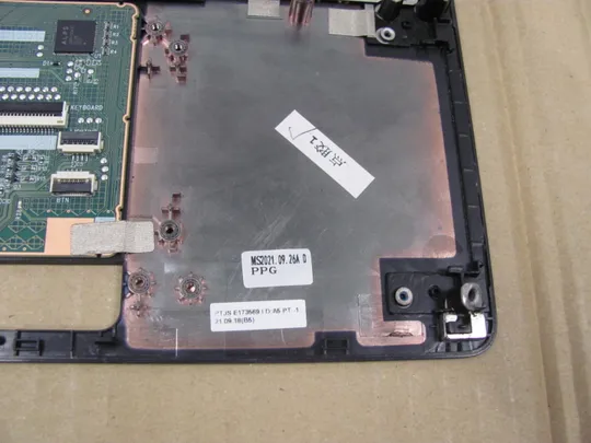 номер0972-1 Кришка панель палмрест тачпад AP2V7000501 0VN1PF для Dell Precision 7550 M7550  7560 оригінал Недорого