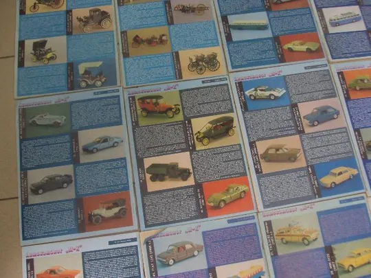 журнал моделист конструктор 1989-1991 модели автомобилей 1:43 лот 14 шт  №10884 Недорого