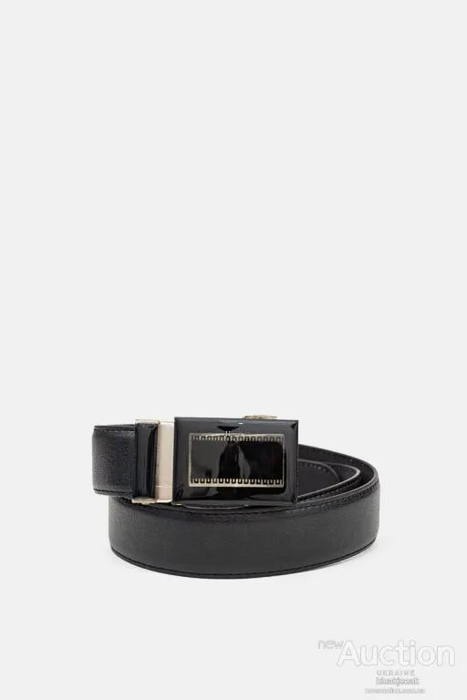 Ремень мужской классический, цвет черный, 196R3511A-4 Ціна