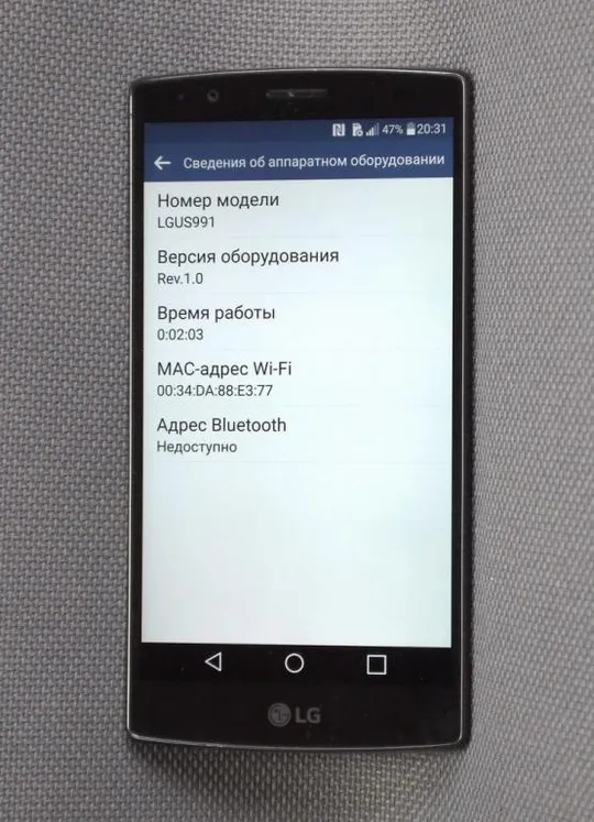 LG G4 32Gb 4G LTE #2 оригинальный смартфон LG-US991 серый экран Gorilla Glass 2560x1440 (QuadHD) Вживане Продаж