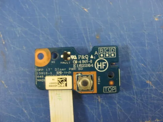 №220-11 Плата кнопки включення 448.08E02.0011 для HP Pavilion 17-X оригінал З аукціону