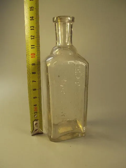 бутылка бутылочка варшава ludwik spiess i syn warszawa стекло высота 14 см (№1122) Ціна