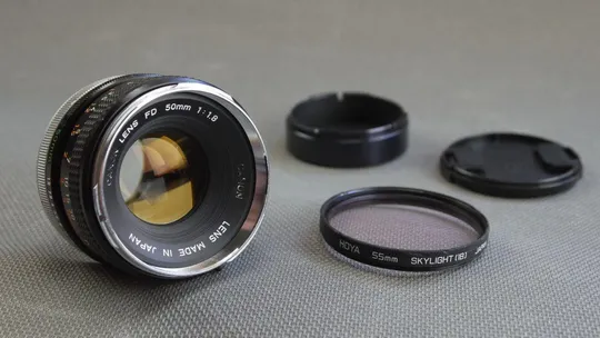 объектив Canon FD 50mm/1.8 металлический Ф52мм на полный кадр (24x36mm) Ціна
