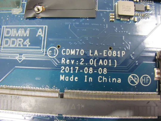 638-15 материнська плата SR2F0 i5-6300U  CDM70 LA-E081P  для  Dell Latitude E5480 оригінал Торговий майданчик