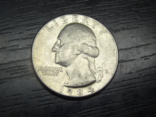 25 центів 1984 D США Ціна