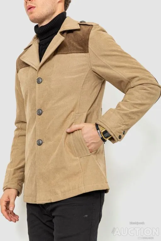 Пиджак мужской, цвет темно-бежевый, 182R15170 З аукціону