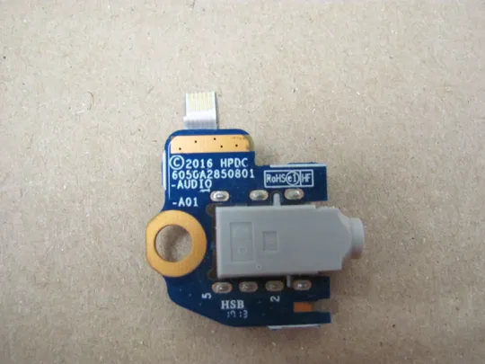 643-14 плата AUDIO 6050A2850801 для HP ELITEBOOK X360 1030 G2  оригінал Продаж