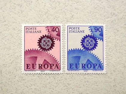 фото, Серія поштових марок Люксембург " Європа СЕРТ "  1967 рік **