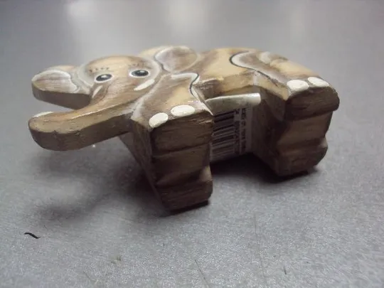 Фигура дерево миниатюра слон слоник слоненок №10183а Де купити