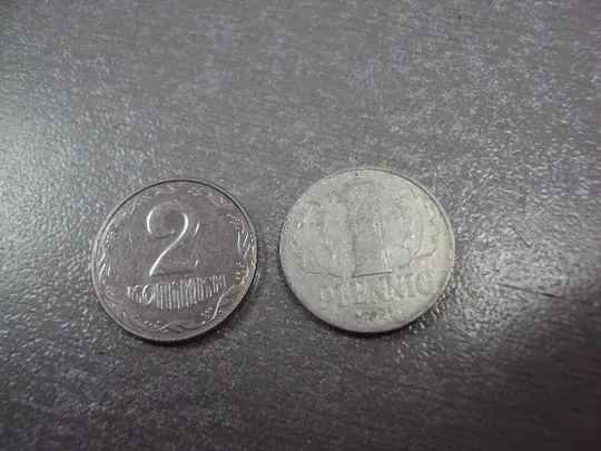 монета германия 1 пфенниг 1961 №9108 Ціна