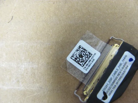 номер0777-49 шлейф DC02C00MR00 0WJ36R  для Dell Alienware M15 R2 Шлейф дисплея Шлейф підключення дисплея Шнур для відеоекрана Шлейф екрана Laptop matrix cable оригінал Де купити