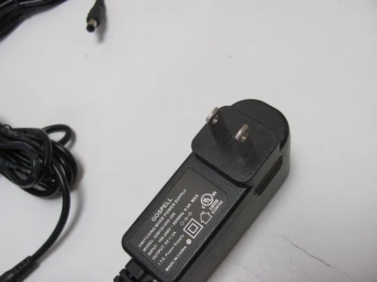 0808 адаптер живлення  GOSPELL G0612U-050-200 5V 2A  3 шт НІМЕЧЧИНА Продаж