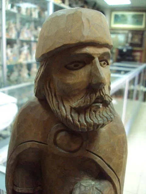 скульптура дерево мужчина Де купити