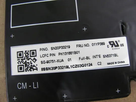 номер0817-28 клавіатура з підсвіткою PK131661B01 01YP389  для Lenovo ThinkPad T14 Gen 1 2 T490 T495 оригінал Недорого