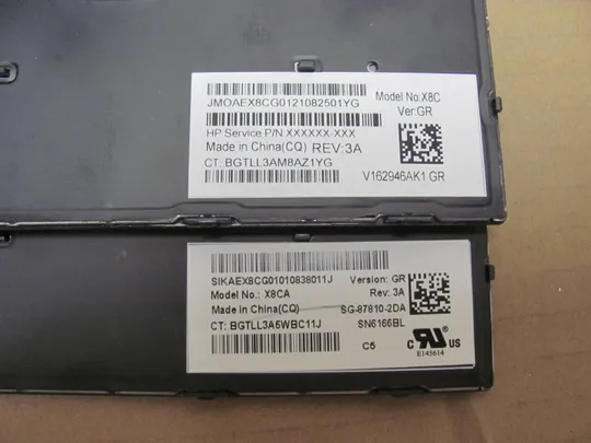 Купити номер0954-4 клавіатура ДОНОР 87810-2DA  AEX8CG01010 AEX8CG01210 для HP ProBook 450 451 455 456 G5  оригінал