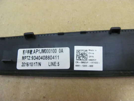 577-4 рамка матриці AP1JM000100 0892VY для DELL Alienware 15 R3 оригінал Продаж