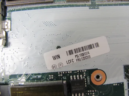 687-6 материнська плата EL480/EL580 NM-B461 SR3LC  i7-8550U для Lenovo ThinkPad L480 L580 оригінал Характеристики