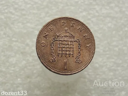 Купити 1 пенні 1989 рік Велика Британія (716+)