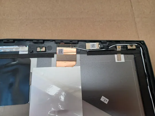 номер1058-21 кришка матриці 02JJC5 AM1QB000130  для Dell Alienware R4  Кришка дисплея Тильна кришка Корпус матриці Верхня кришка matrix cover Top Case LCD Cover Rear Lid Back Cover Housing Cabinet  оригінал Продаж