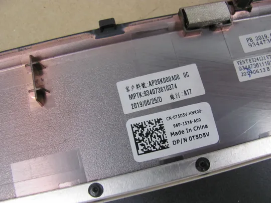 680-4 Кришка панель палмрест тачпад AP26K000A00 0T5D5V  для  Dell Precision 17 7730 7740 M7730 M7740 оригінал На торгах