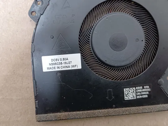 номер1082-13 Вентилятор кулер FAN 13N1-7HM0101 NS85C05-18J27 для ASUS VIVOBOOK 17 X512JA X712 A712 D712 F712 K712 M710 M712 P1701 R712 S712 X712 оригінал Продаж