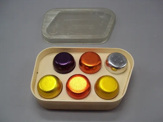 Туристический набор стаканчиков Турист ссср лот 6 шт в футляре высота 3,6 см №16039 Недорого