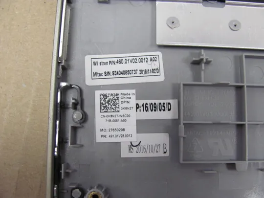 692-25 Кришка панель палмрест клавіатура робоча 0K8N2T 460.01V02.0012  для  Dell Inspiron 13 7347 7348 7352 7437 оригінал Інструкція