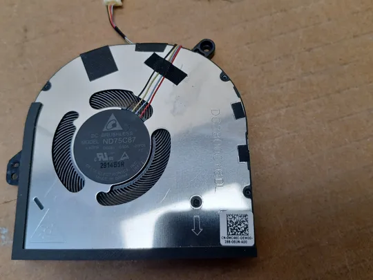номер1053-7 Вентилятор кулер FAN DC28000Y6SL DC28000Y6DL 0MC4KC  для Dell XPS 15 9520 Precision 5570 оригінал Продаж