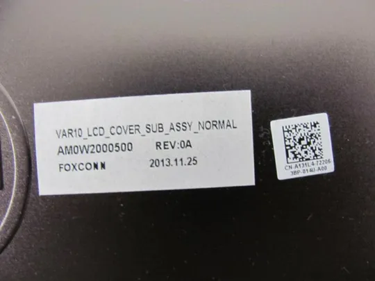 №170-5 кришка матриці AM0W2000500 A131L4 для Dell PRECISION M6800 оригінал Де купити