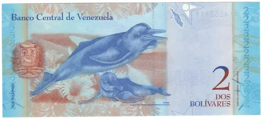 Купити 2 болівара 2007 року UNC Венесуела