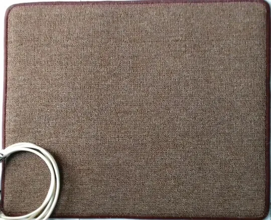 Коврик с подогревом Solray CB-53143 53x143 см 154 Вт коричневый Ціна
