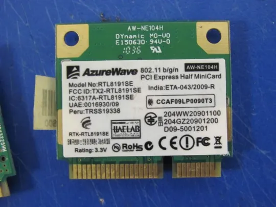 №140-23 WI-FI адаптер RTL8191SE T77H103.00LF для ACER 7745G 7745 7745Z 7750 7750G LX86 оригінал Продаж