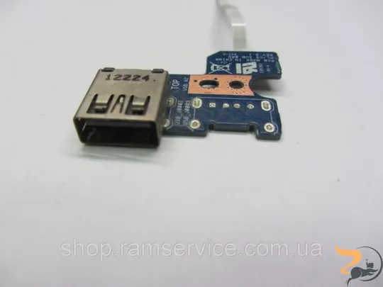 Роз’єм USB для ноутбука Toshiba Satellite C855D, *PL/CS SUB BRD, б/в Ціна