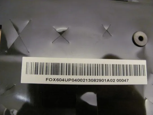 номер0296-14 Кришка панель палмрест та тачпад для Acer TRAVELMATE 6595 P653 оригінал З аукціону