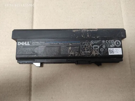Оригінал АКБ, Акумуляторна батарея, живлення, Оригінальна батарея, battery DELL 0KM760 WU841 11.1V 85WH для Dell Latitude E5500 E5510 E5400 E5410 E5411 E5511 PP32 Ціна