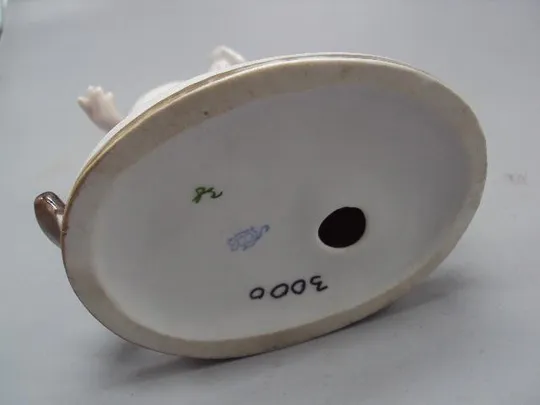 Фигура фарфор статуэтка ЛФЗ кот и повар басня Крылова высота 17,5 см №13926 Недорого