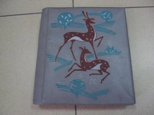 Альбом для фотографий б/у рисунок олени подпись Герою ссср ГСС 34 стр. размер 23,4х20,7 см №11712 Ціна