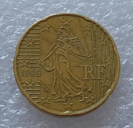 (2771) 20 євроцентів 1999 Франція (20 евроцентов 1999 Франция) Ціна