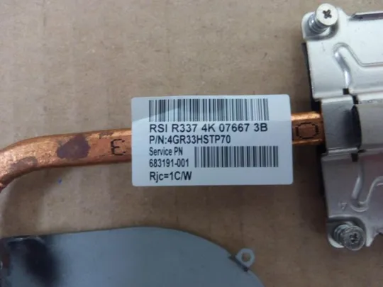 номер0319-9 термотрубка 683191-001 для HP Pavilion G4 G6 G7 оригінал Продаж