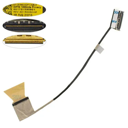 фото, Шлейф матрицы для ноутбука HP (ProBook: 840 G7, 845 G7) 30pin (6017B1590901)