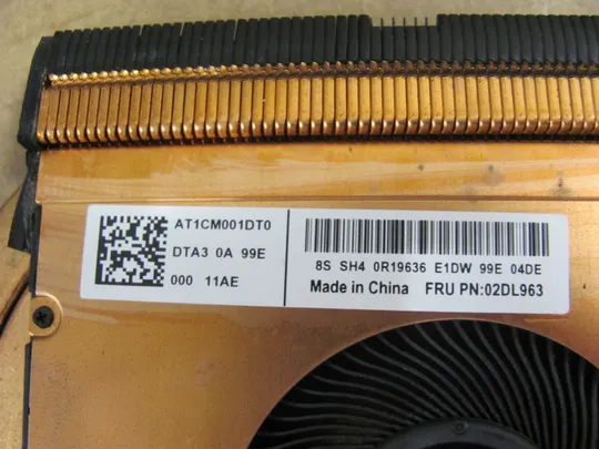 817-16 система охолодження AT1CM001SS0 AT1CM001DT0 02DL962 02DL963 для Lenovo ThinkPad T490 T495 P14s T14 Gen 1 оригінал Інтернет-аукціон