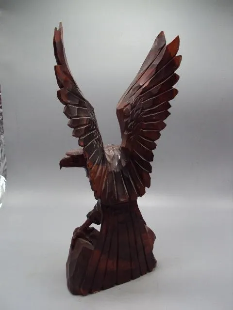 Фигура дерево статуэтка орел высота 36,8 см №14000 Продаж