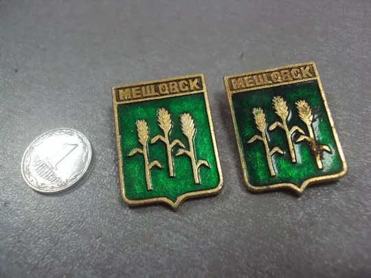 знак герб мещовск лот 4 шт №14532 Ціна