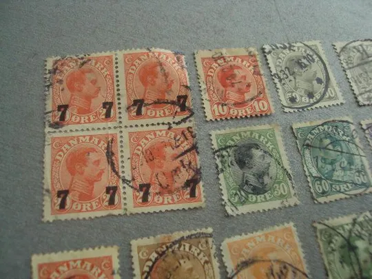 марки danmark Дания стандарт личности король кристиан лот 23 шт №57 Інтернет-аукціон